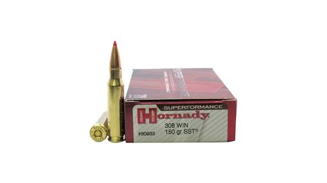 Hornady Superformance 308 Winchester 150 Grain Super Shock Tip