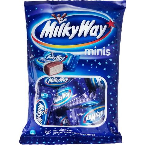Шоколадные батончики MILKY WAY «Minis», 176 г арт. 18729 - купить в ...