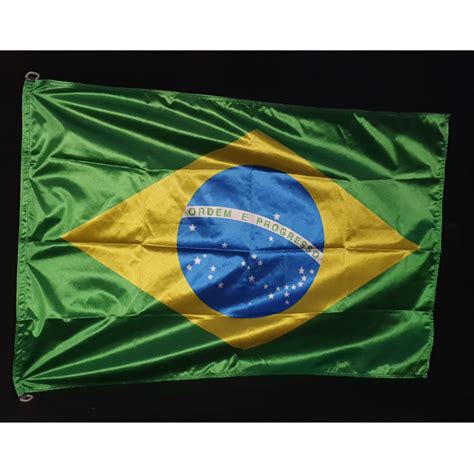 Comprar Bandera De Brasil Con Escudo De Alta Calidad BPH