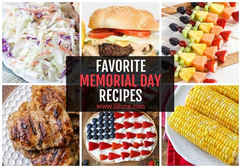 40 Memorial Day Recipes {perfect For Bbqs } Lil Luna