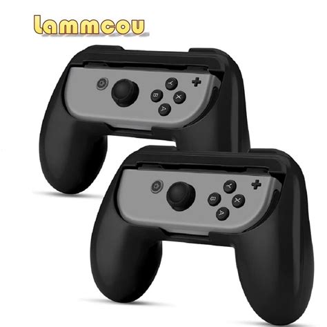 Lammcou Two Pcs Ergonomic Joycon Controller Hand Grips Compatible With