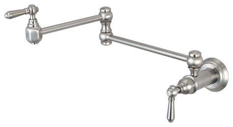 Americana Wall Mount Pot Filler Traditional Pot Fillers By Pioneer Industries Inc Houzz