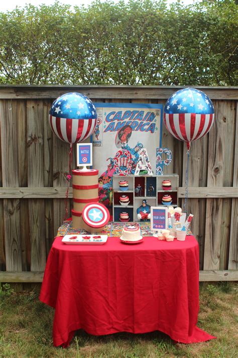 Captain America Party Ideas