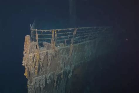 Video 8K Titanic Dirilis Perlihatkan Bangkai Kapal Di Kedalaman 3 000