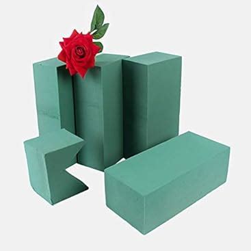 Lot De Blocs De Mousse Florale Humide En Polystyr Ne Vert Pour