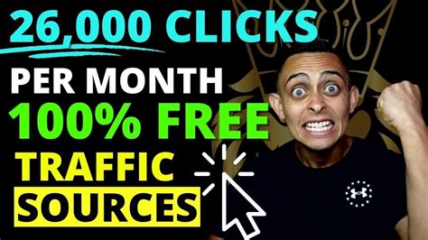 26000 Clicks Per Month Top 5 Affiliate Marketing Traffic Sources