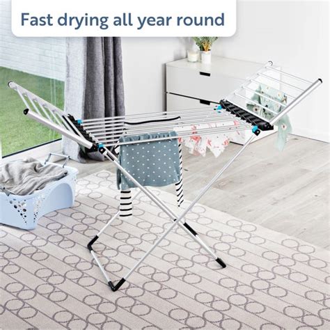 Minky Heated Indoor Clothes Airer 12m Dunelm