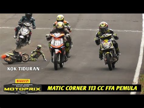 RACE MATIC CORNER 113 Cc FFA PEMULA Motoprix Seri 1 Tasikmalaya 2023