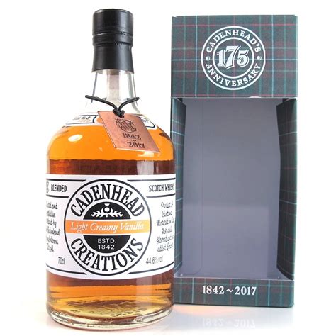 Cadenhead Creations 18 Year Old Light Creamy Vanilla Batch 3 Whisky