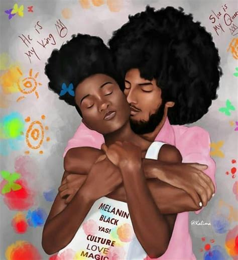 Black Couple Art Black Love Art Black Couples Romantic Artwork