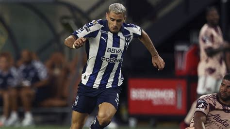 Germ N Berterame Se Fractura Y Ser Baja De Rayados Para La Leagues Cup