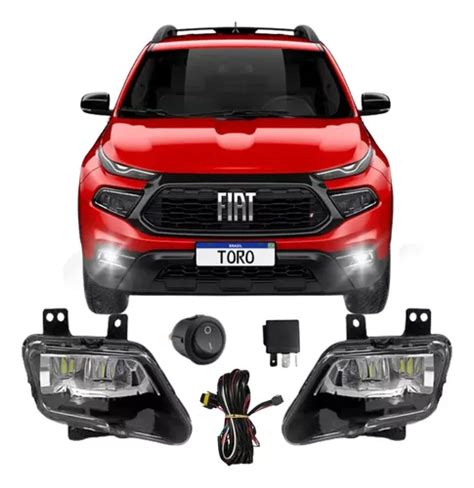 Kit Farol Auxiliar Fiat Toro Freedom 2023 2024 2025 Led Frete grátis