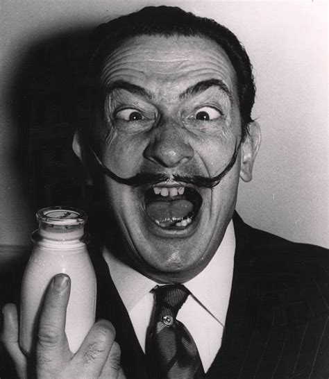 Humorous Portraits Of Salvador Dalí With His Iconic Mustaches