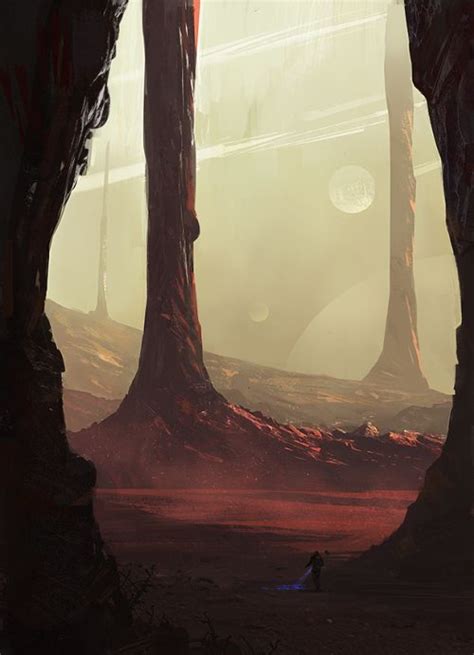 Sci-Fi Landscape Concept Art