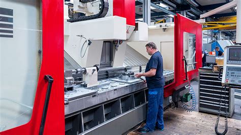 CNC Fräsen für große Frästeile Lingenhöle Technologie