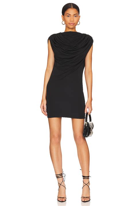 L Academie Robyn Mini Dress In Black REVOLVE