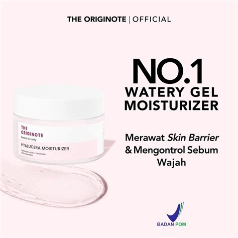 Jual Ready The Originote Moisturizer Gel Ml Pelembab Wajah Untuk