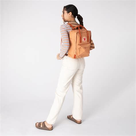 Fjallraven Kanken Backpack Peach Sand Terracotta Brown Journeyscanada