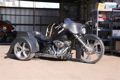 Paul Yaffe Custom Trike Conversion Harley Bikes Harley Davidson Motorcycles Custom Motorcycles