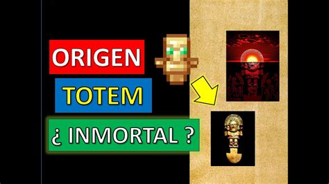 Origen Del TÓtem De La Inmortalidad Minecraft ¿por Qué Da Inmortalidad