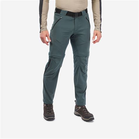 Men's Hiking Zip-Off Trousers MH550