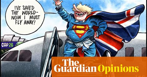 Ben Jennings On Boris Johnson And Cop26 Cartoon Uk