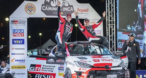 Lucho Alayza piloto de la marca Gazoo Racing Perú se lució en la