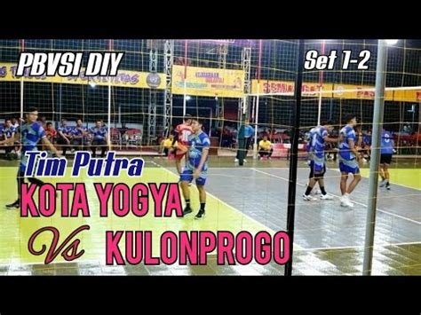 KOTA JOGJA VS KULONPROGO Bola Voli Putra Kejuaraan Bola Voli Piala