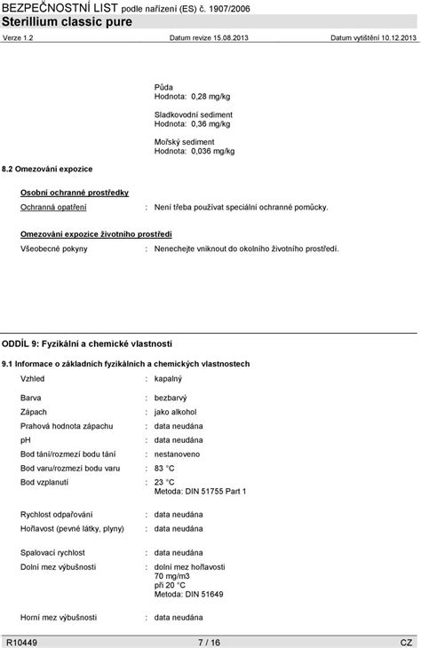 Sterillium Classic Pure Pdf Sta En Zdarma