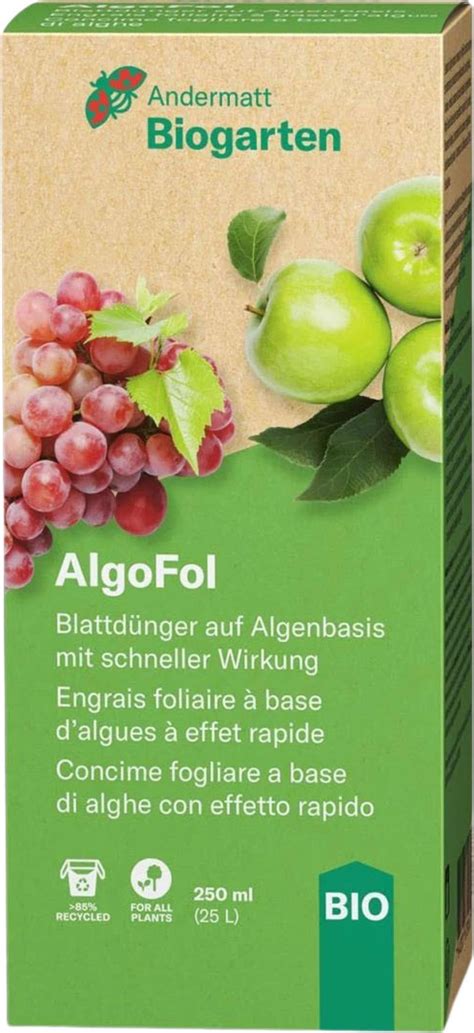 Andermatt Biogarten AlgoFol 250 ml Bloomling België