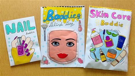 Roblox Skincare Baddies Blind Bag Paper 💅 Asmr 💖 Satisfying Opening Blind Box Neken Dana Youtube