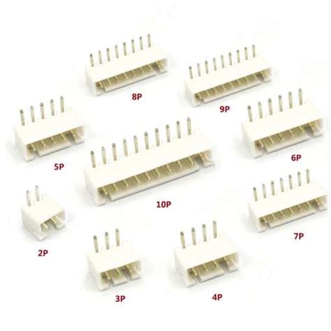 Data Terminal Male 6 Pin Connector Angel Jst Xh 254mm Makers Electronics