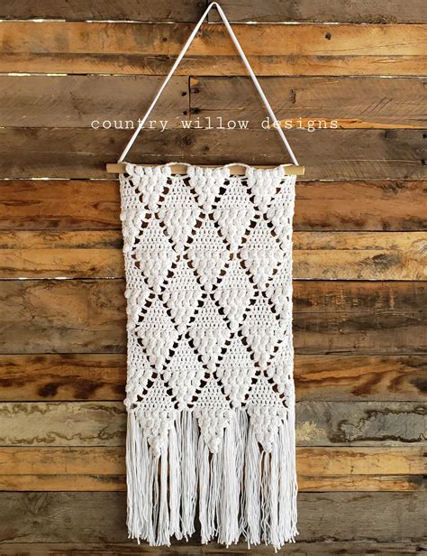 Crochet Wall Hanging | AllFreeCrochet.com