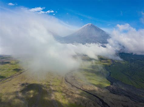 Volcanoes of Kamchatka - Drone Photography