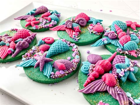 The Most Adorable Mermaid Cookies