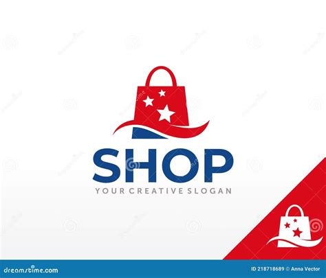 Online Shop Logo Good Shop Logo Design Vector Stock Vector