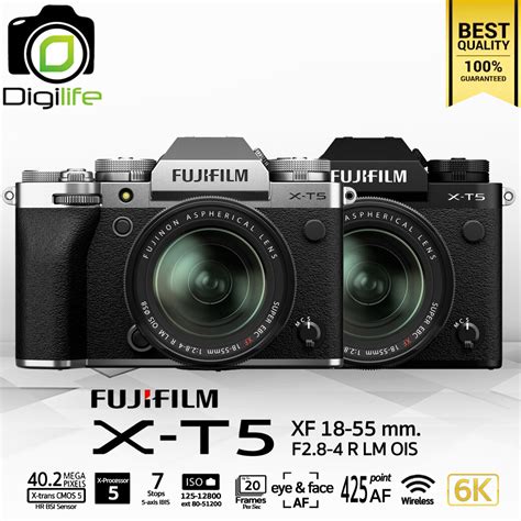 Fujifilm Camera X T5 kit XF 18 55 mm F2 8 4 R LM OIS รบประกนราน