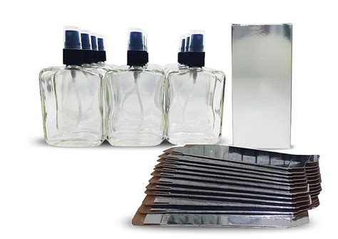 Dnaperfumes Vidros De 100ml Para Perfumes Kit Completo Dna Perfumes