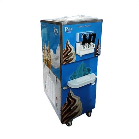 Dual Flavor Automatic Soft Ice Cream Vending Machine Hygienic