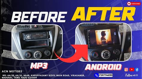 Hyundai Eon Android Music System Fitting Eon Accessories Hd Display