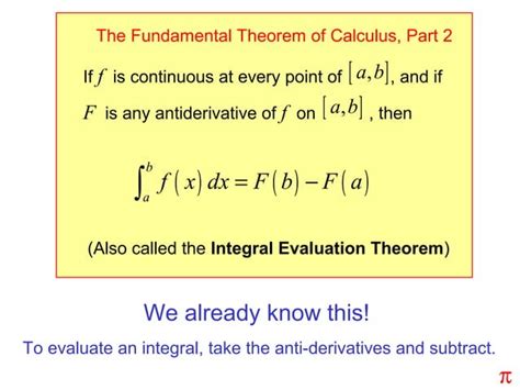 1508 Calculus Fundamental Theorem Ppt