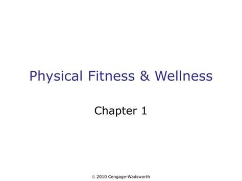 Ppt Physical Fitness And Wellness Powerpoint Presentation Free