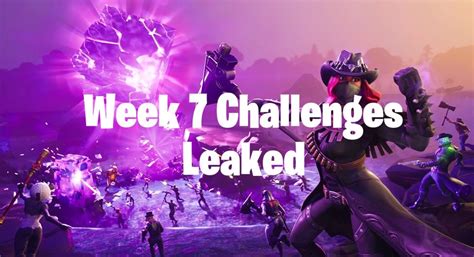 Fortnite Season 6, Week seven Challenges Have Been Leaked - Fortnite ...