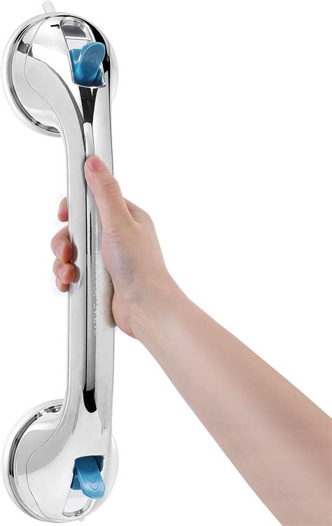 zerotop Suction Bathroom Grab Rails 15.8'' Anti Slip Shower Grab Bar ...