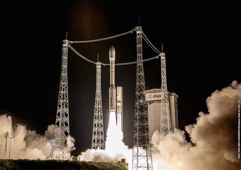 Photos Vega Rocket Lifts Off From French Guiana Spaceflight Now