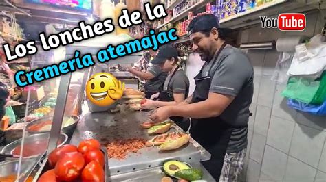 Los Deliciosos Lonches De La Cremeria Atemajac Youtube