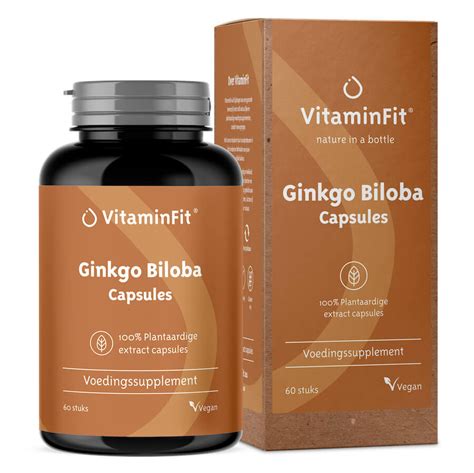 Natürliche Ginkgo Biloba Kapseln online kaufen VitaminFit