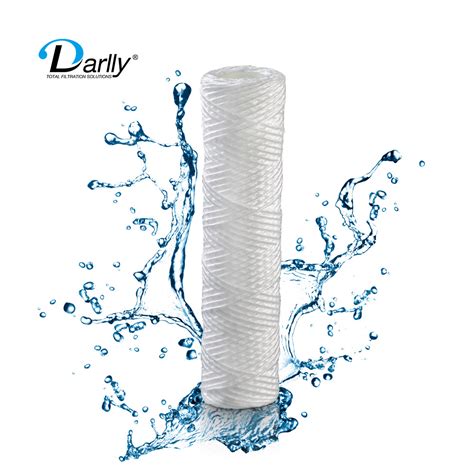 Darlly Sw Glass Fiber Yarn String Wound Filter Cartridge For RO