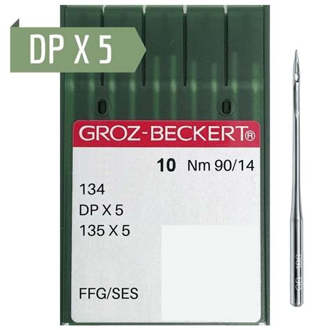 Agulha De M Quina Groz Beckert Dpx Cabo Grosso C Un