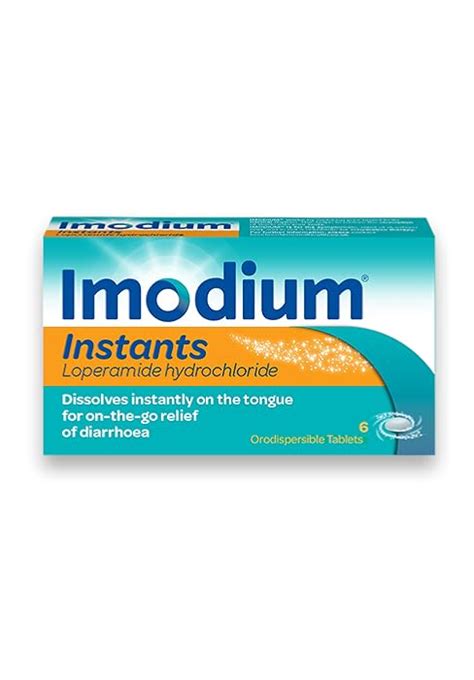 Imodium Original Capsules For Diarrhoea Relief 6 Capsules Amazon Co